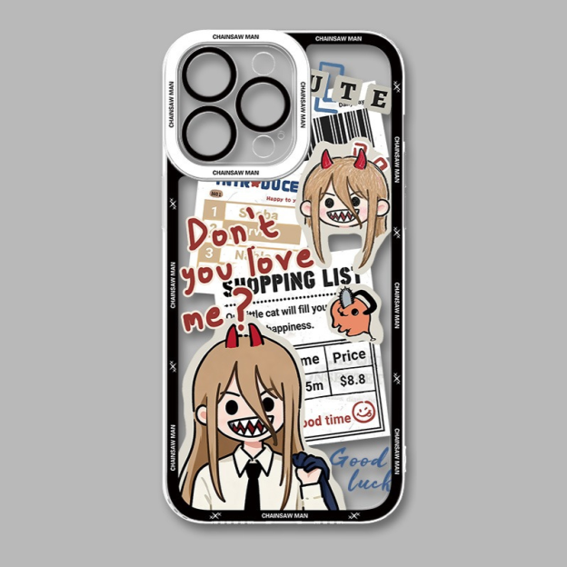 鏈鋸人天使眼透明防摔軟殼-ZUIHANG SHOP