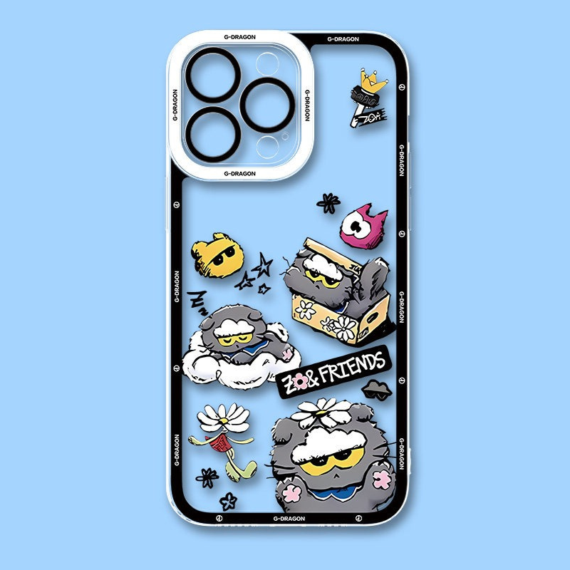 GD權志龍天使眼透明防摔軟殼