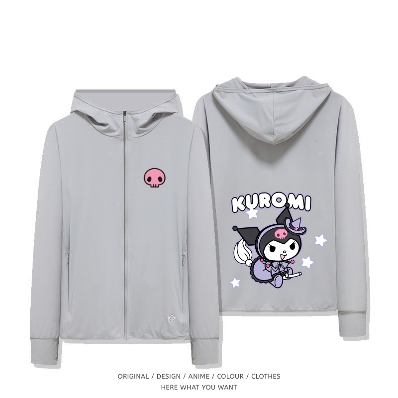 酷洛米 Kuromi 夏季通勤冰絲速乾涼感防曬外套