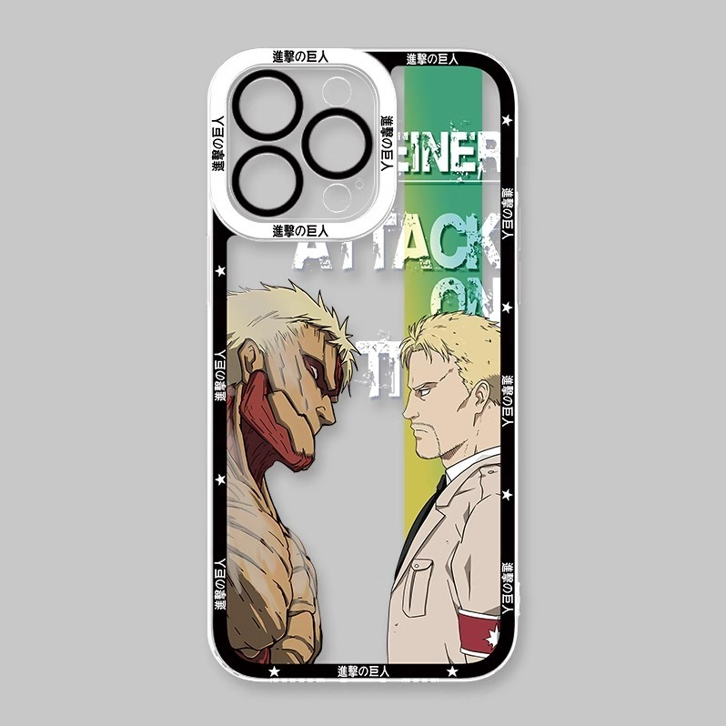 進擊的巨人透明防摔軟殼-CASEZONE