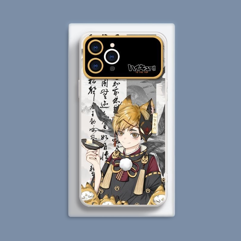 排球少年液態大視窗全包矽膠防摔軟殼-CASEZONE