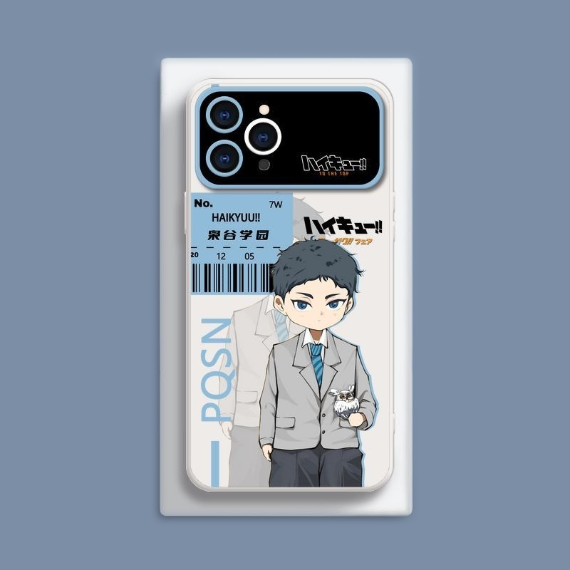 排球少年液態大視窗全包矽膠防摔軟殼-CASEZONE