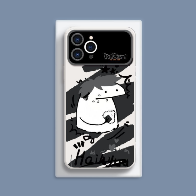 排球少年液態大視窗全包矽膠防摔軟殼-CASEZONE