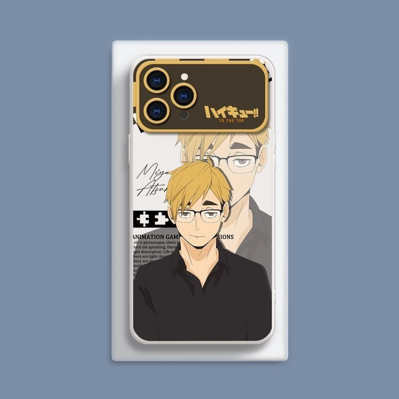 排球少年液態大視窗全包矽膠防摔軟殼-CASEZONE