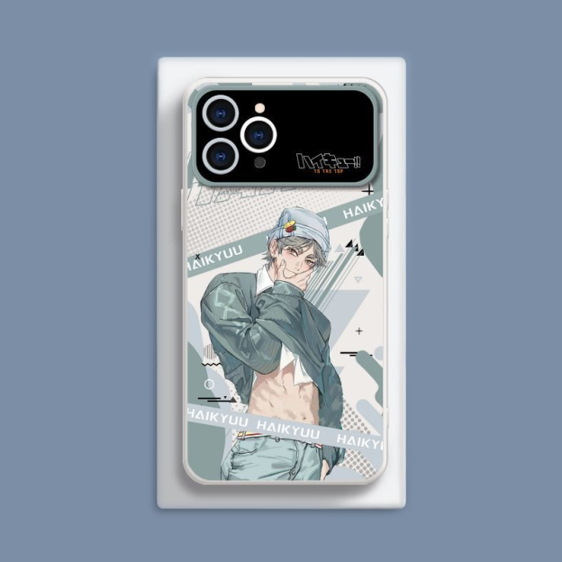 排球少年液態大視窗全包矽膠防摔軟殼-CASEZONE