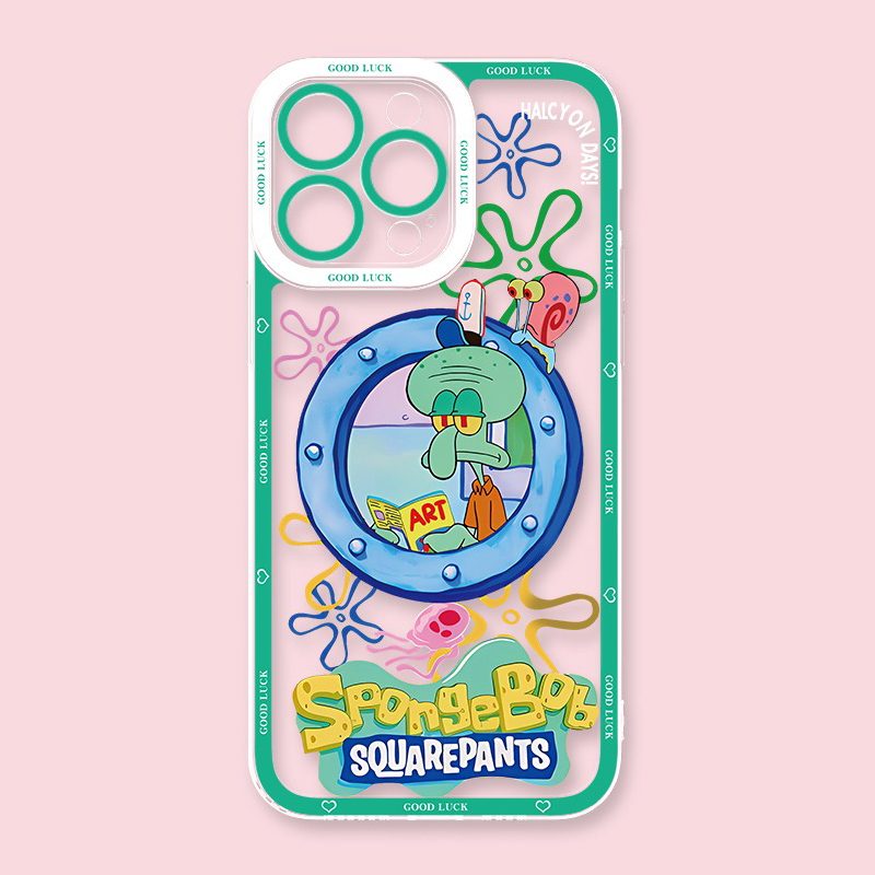 海綿寶寶天使眼透明防摔軟殼-ZUIHANG SHOP