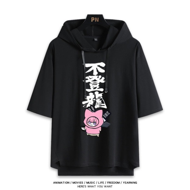 魔物獵人新款 親子情侶男女款連帽短袖T恤