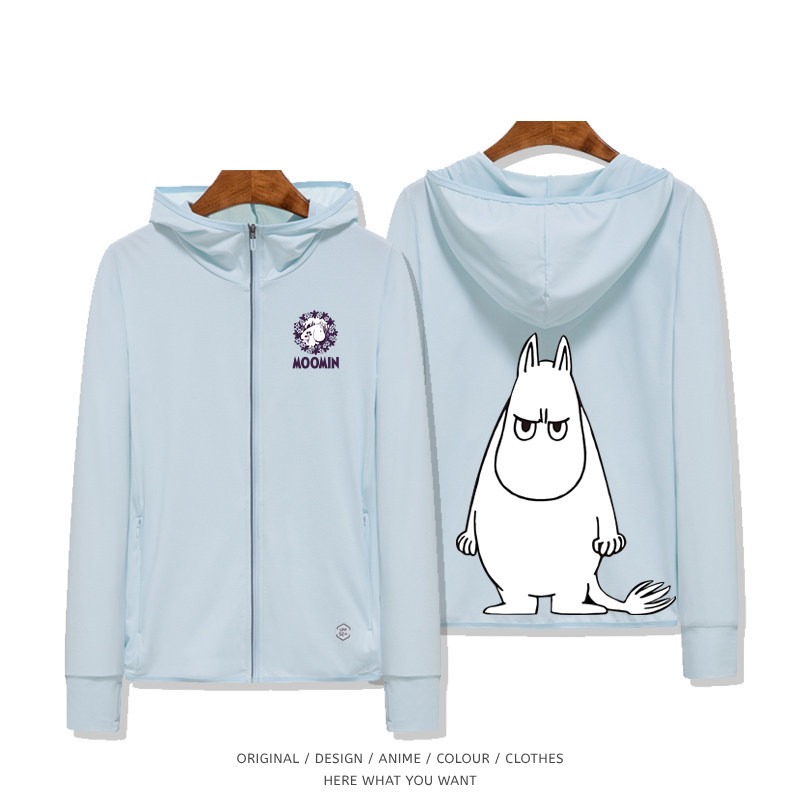 Moomin 嚕嚕米 夏季通勤冰絲速乾涼感防曬外套