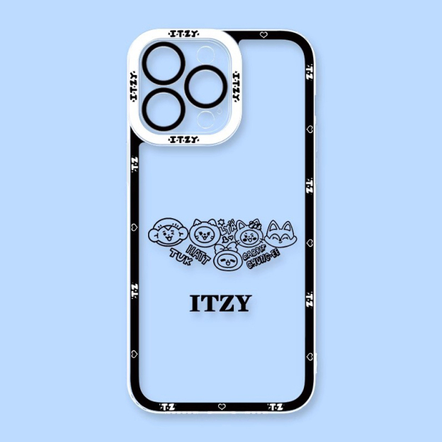 ITZY天使眼透明防摔軟殼-CASEZONE