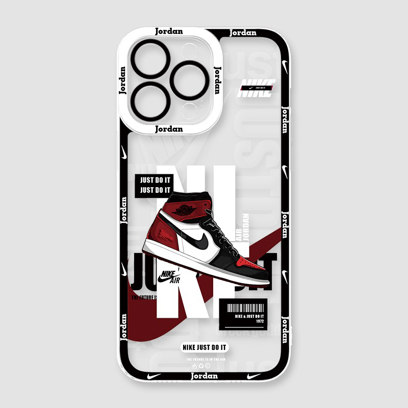 喬丹NBA籃球透明防摔軟殼-CASEZONE