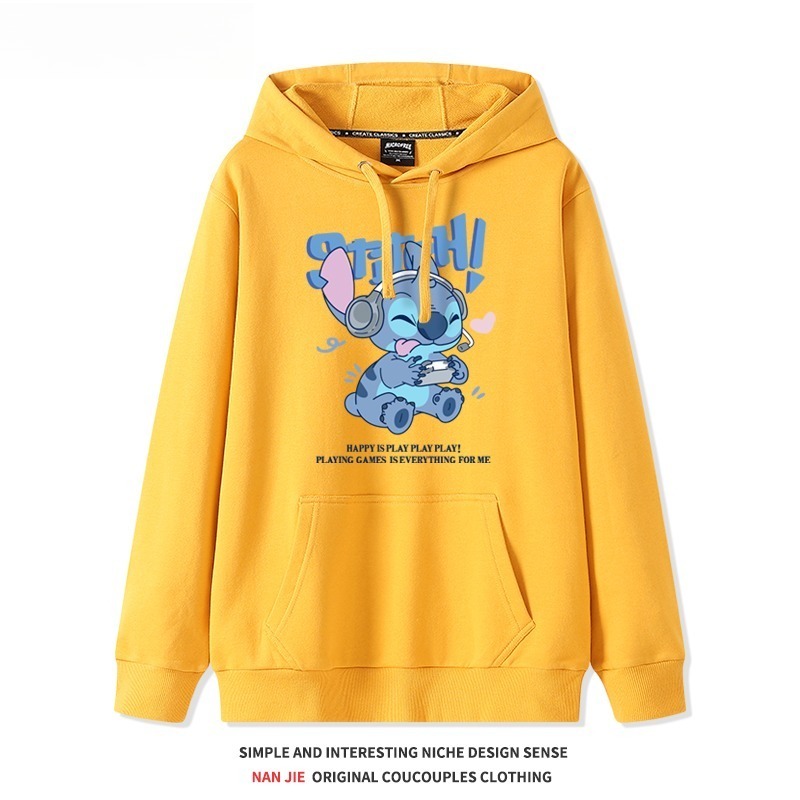 星際寶貝新款 親子情侶男女連帽衛衣