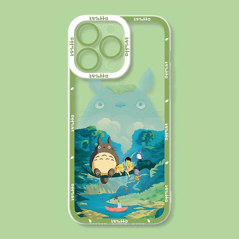 卡通龍貓透明防摔軟殼-CASEZONE