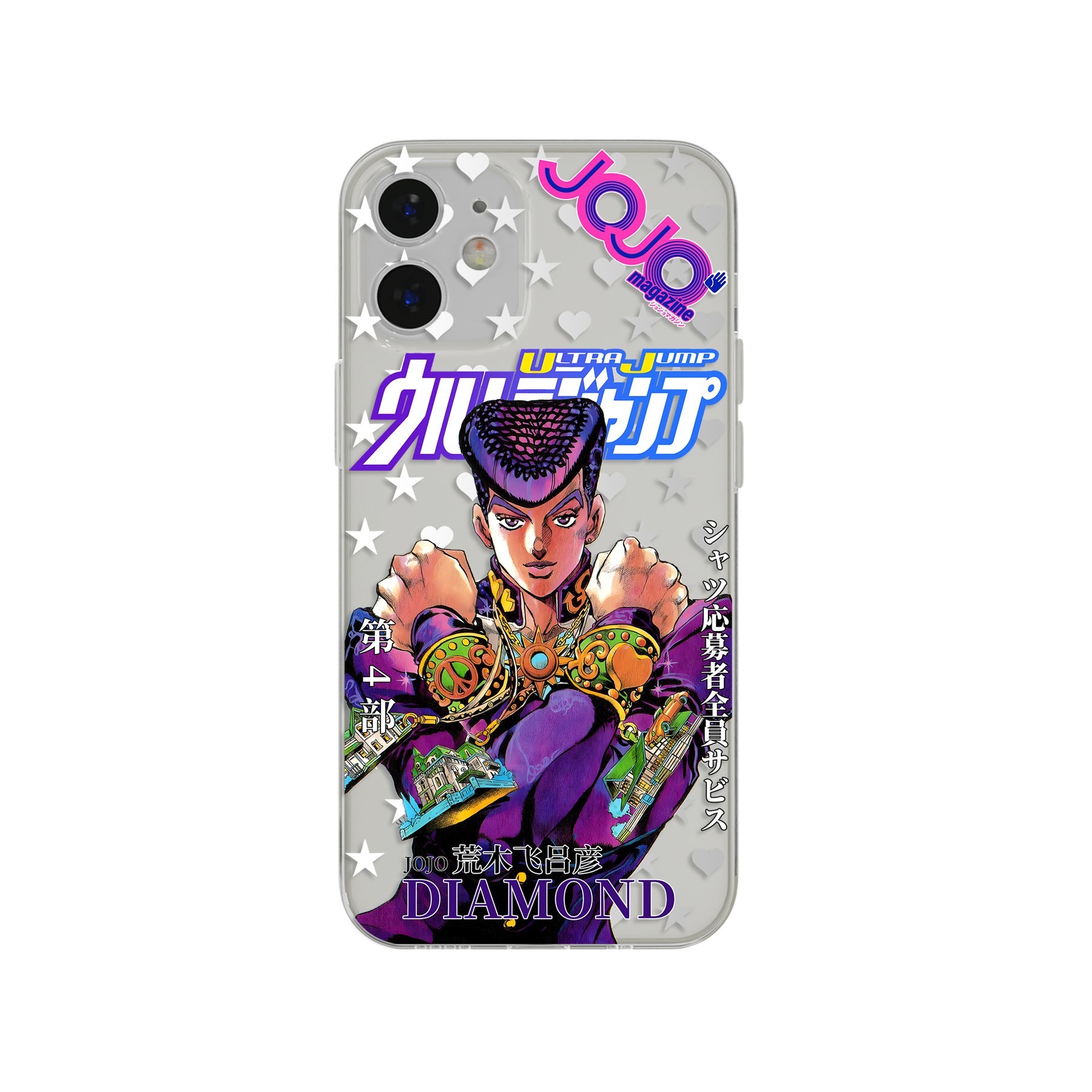 JOJO的奇妙冒險周邊 天使眼透明防摔軟殼