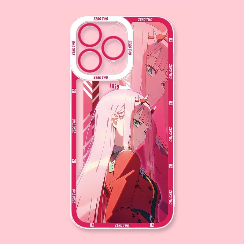 Darling in the Franxx 透明防摔軟殼-CASEZONE