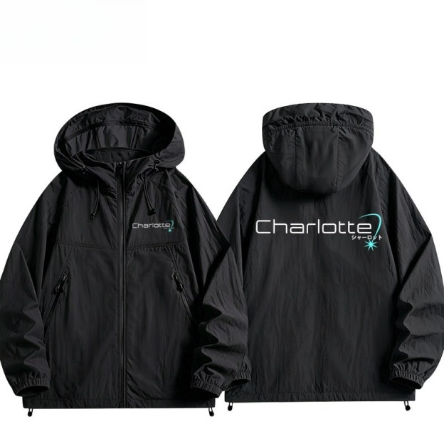 key社Charlotte友利奈緒周邊 男女輕薄透氣防曬服外套