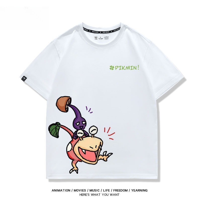 皮克敏PIKMIN4 印花短袖T恤