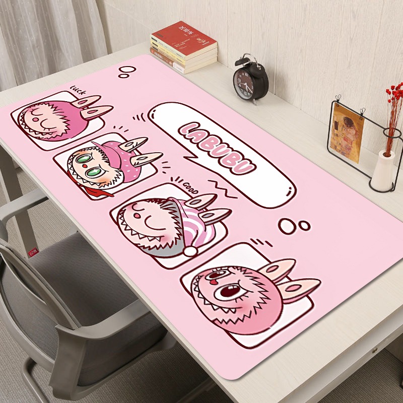 可愛卡通拉布布 主題桌墊 布質滑鼠墊-CASEZONE