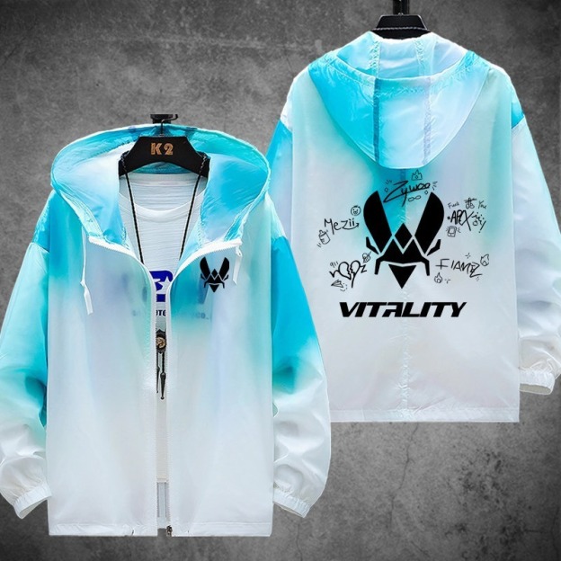 Vitality小蜜蜂戰隊 輕薄透氣漸變防曬衣外套