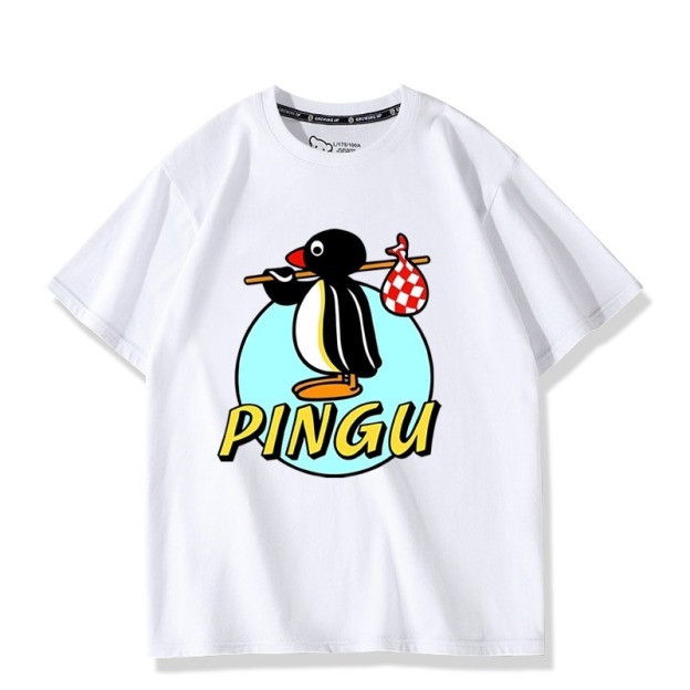 Pingu企鵝家族周邊 印花短袖T恤