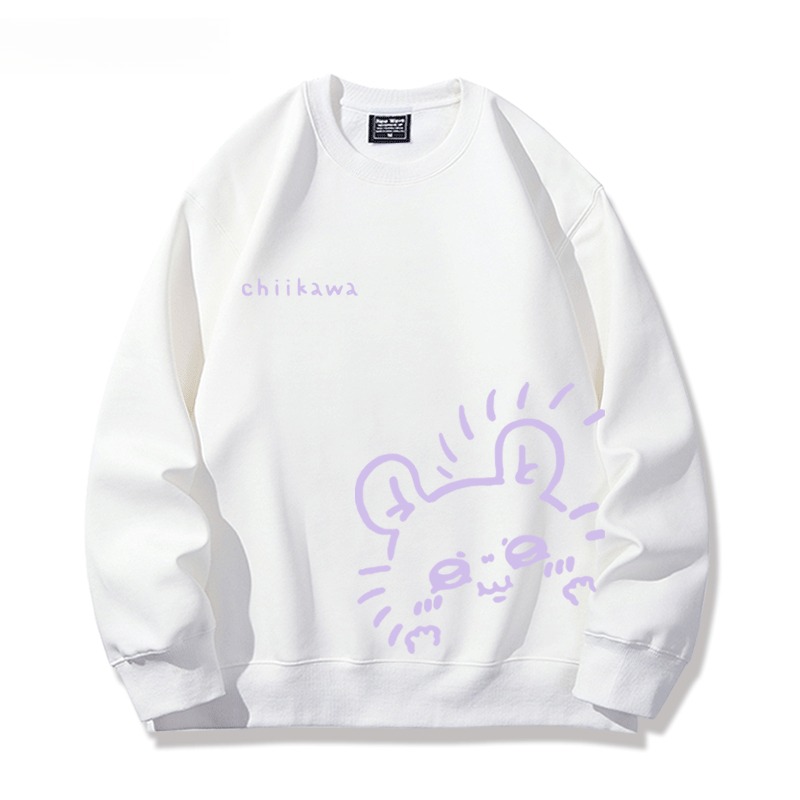 Chiikawa 聯名親子情侶裝 圓領長袖