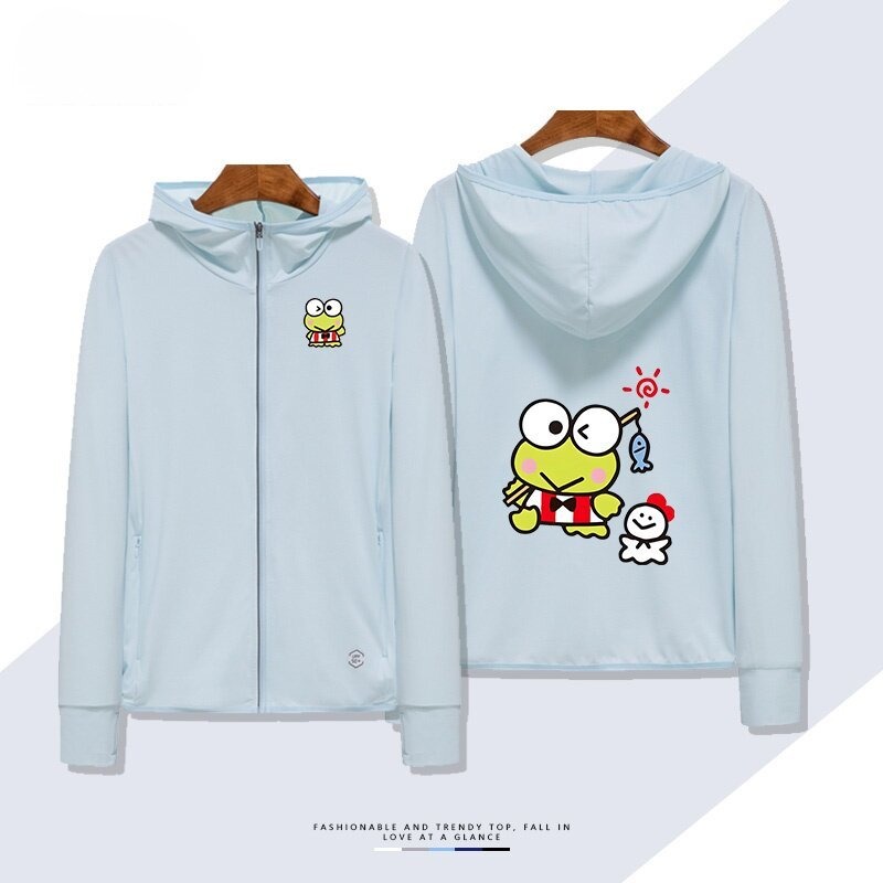 可洛比 Keroppi 夏季通勤冰絲速乾涼感防曬外套