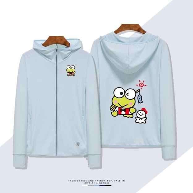 可洛比 Keroppi 夏季通勤冰絲速乾涼感防曬外套