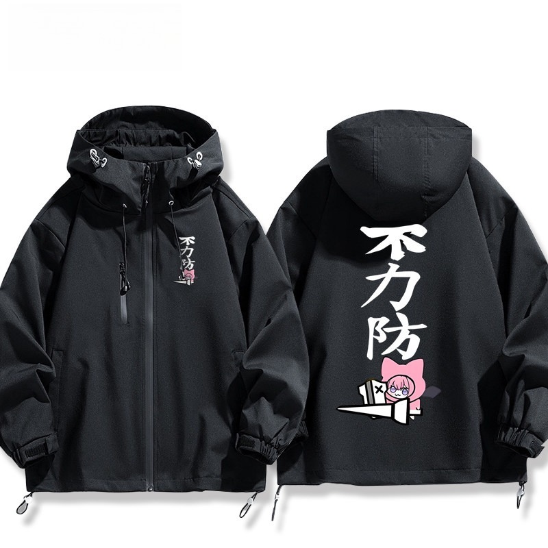 桃樂絲doroX魔物獵人太刀不登龍周邊 男女同款秋冬衝鋒衣