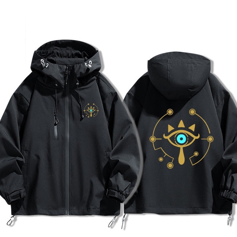 塞爾達傳說王國之淚周邊 男女同款秋冬衝鋒衣