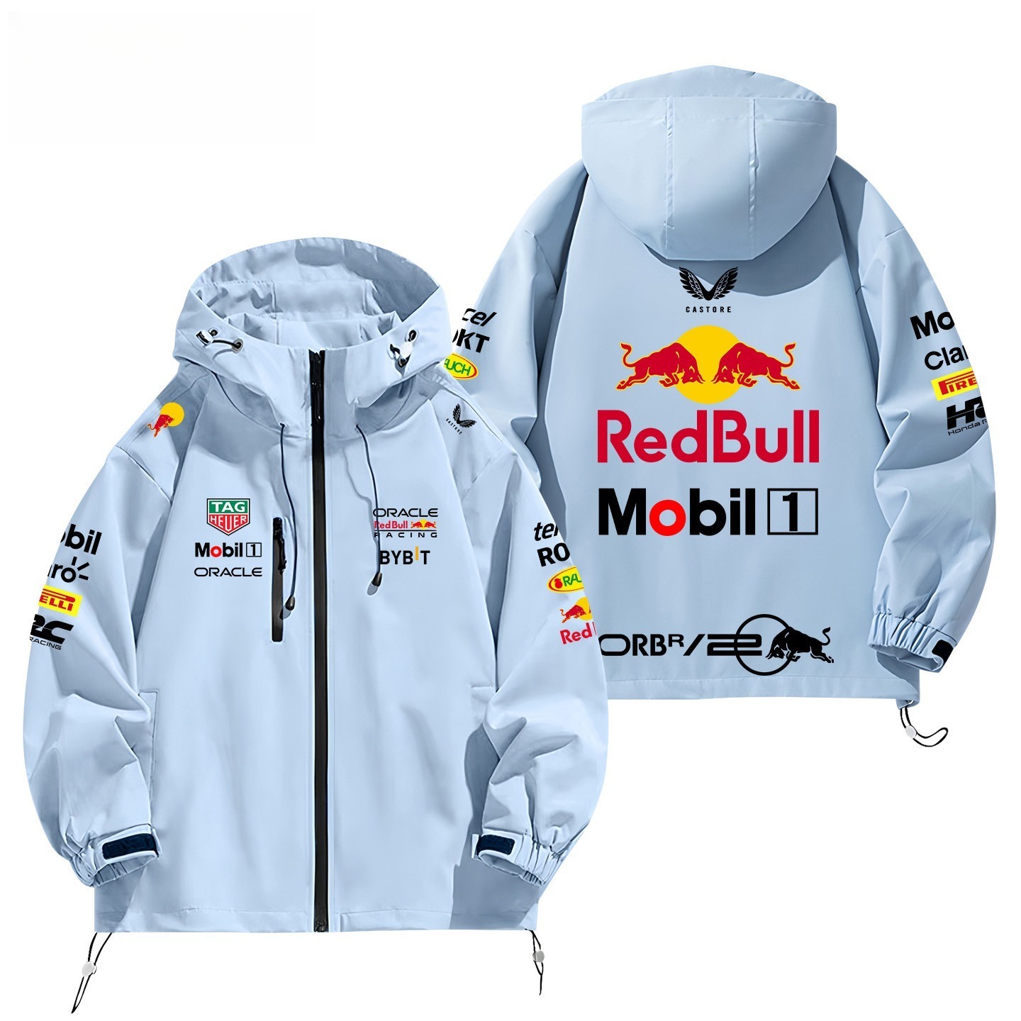 F1一級方程式賽車服紅牛周邊 男女同款秋冬衝鋒衣