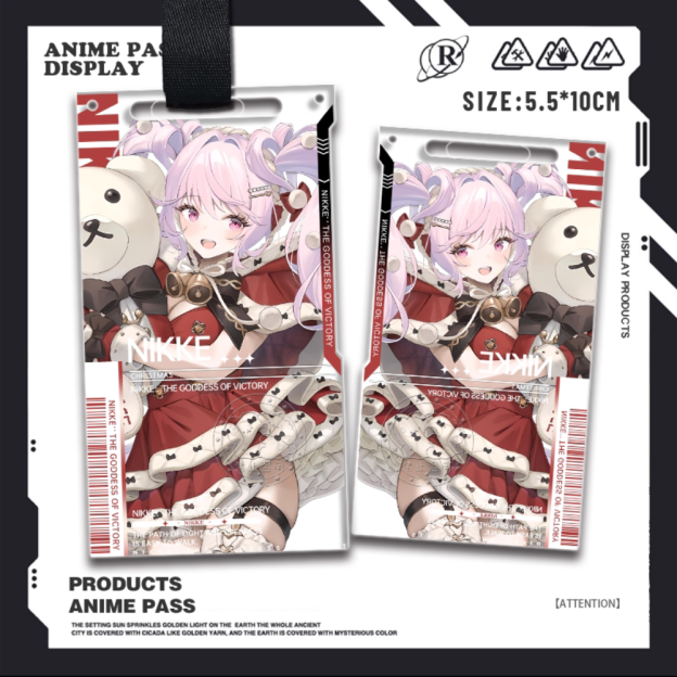 勝利女神NIKKE亞克力通行證掛飾