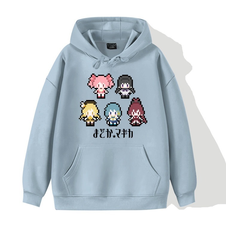 魔法少女小圓新款 親子情侶裝連帽衛衣