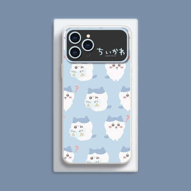 Chiikawa液態大視窗全包矽膠防摔軟殼-CASEZONE