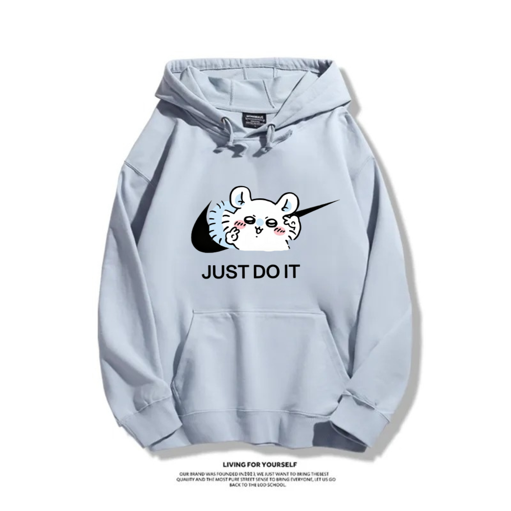 Chiikawa新款 親子情侶男女款連帽衛衣