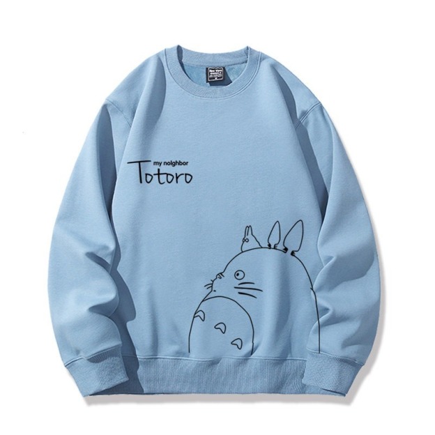 神隱少女龍貓聯名男女同款 圓領長袖