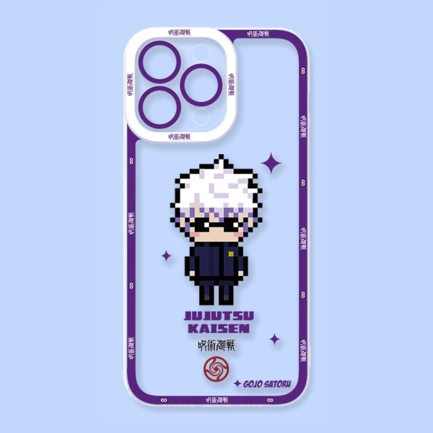 咒術迴戰透明防摔軟殼-CASEZONE