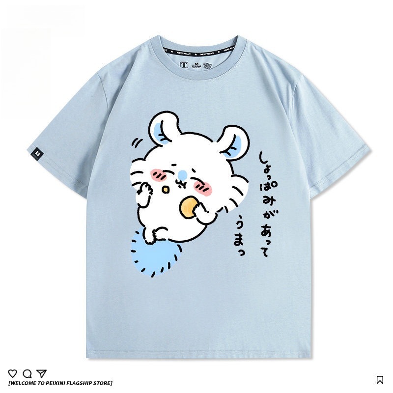 Chiikawa小桃 印花短袖T恤