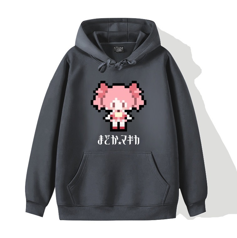 魔法少女小圓新款 親子情侶裝連帽衛衣
