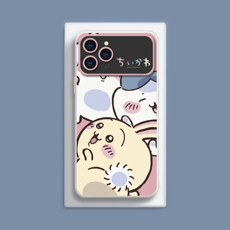 Chiikawa液態大視窗全包矽膠防摔軟殼-CASEZONE