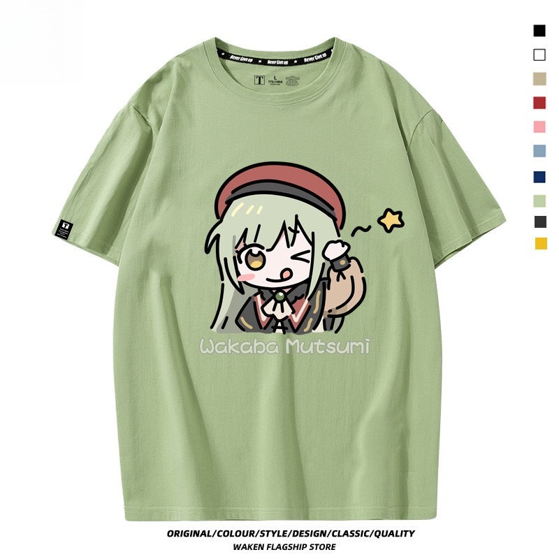 BanG Dream! Ave Mujica 印花短袖T恤