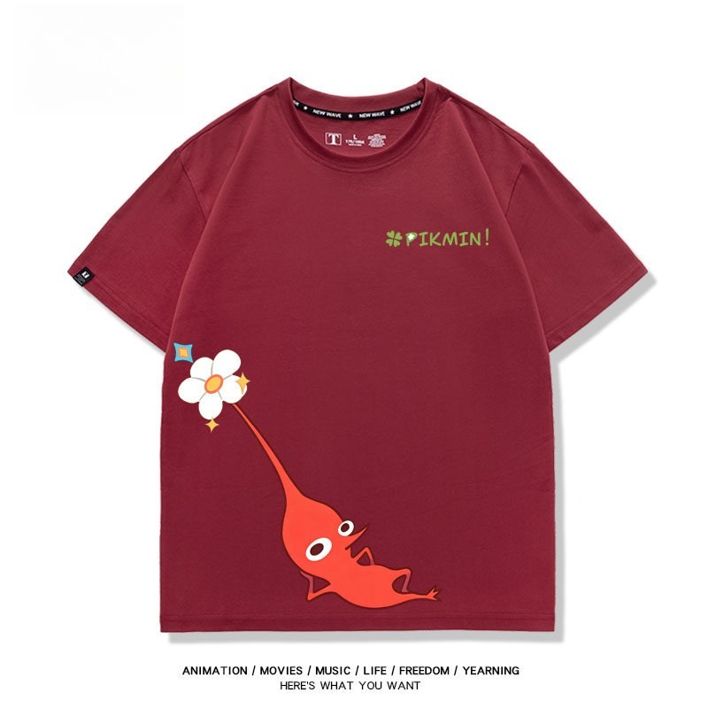 皮克敏PIKMIN4 印花短袖T恤