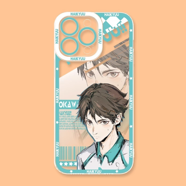 排球少年天使眼透明防摔軟殼