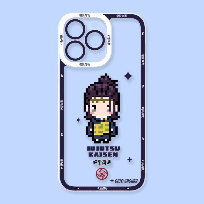 咒術迴戰透明防摔軟殼-CASEZONE