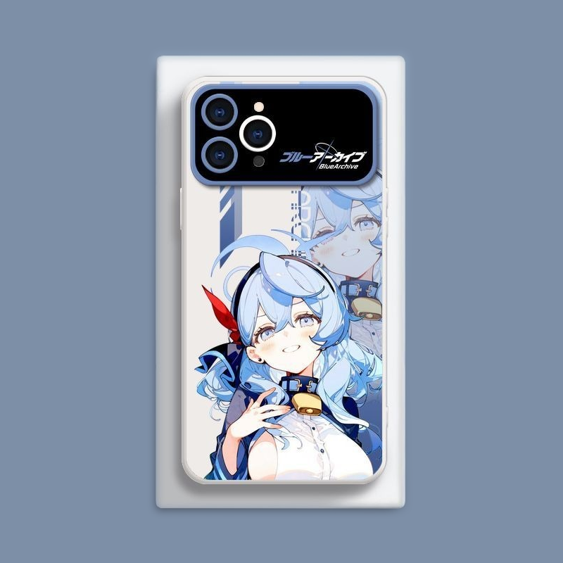 蔚藍檔案液態大視窗全包矽膠防摔軟殼-CASEZONE