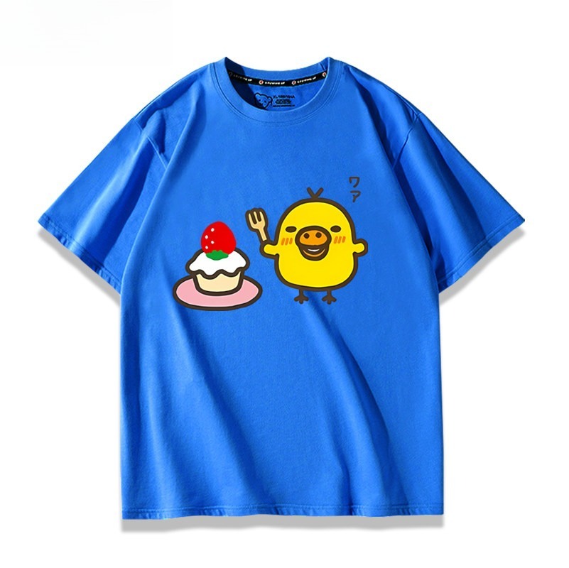 拉拉熊小黃鷄 印花短袖T恤