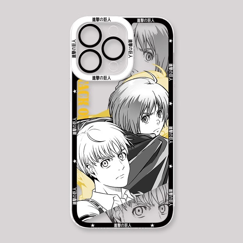 進擊的巨人透明防摔軟殼-CASEZONE