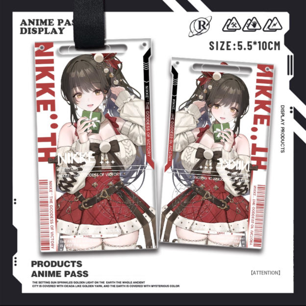 勝利女神NIKKE亞克力通行證掛飾
