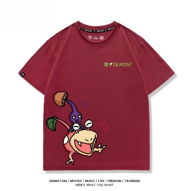 皮克敏PIKMIN4 印花短袖T恤