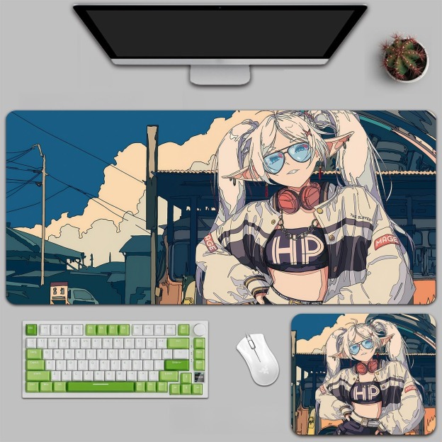 葬送的芙莉蓮 主題桌墊 布質滑鼠墊