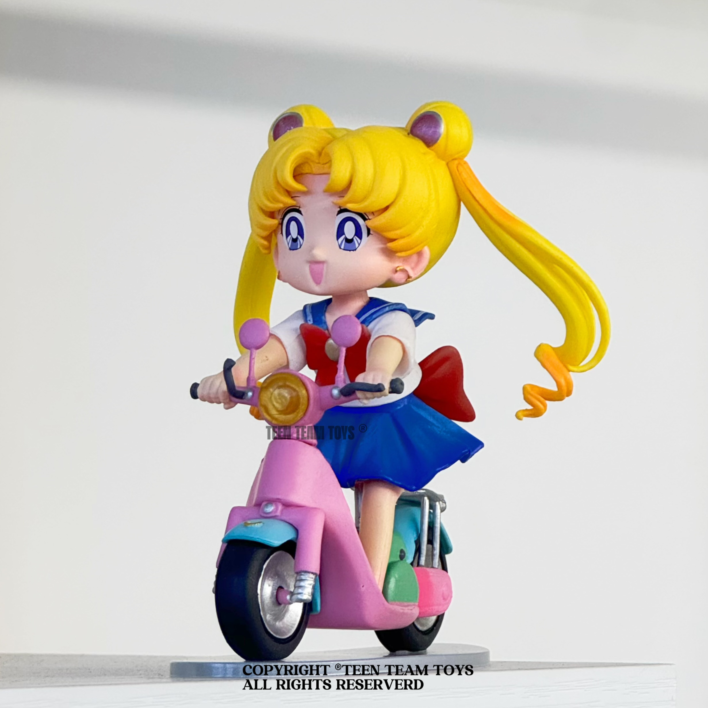 潮玩GK 美少女系列 摩托車電瓶車 水冰月-CASEZONE