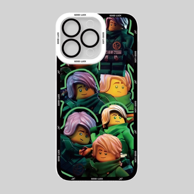 樂高幻影忍者透明防摔軟殼-CASEZONE